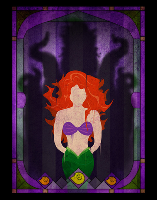 Illustration for article titled In Art Prints, Disney Villains Menace as Shadows